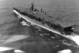 USS_Langley_CVL-27_underway_off_Cape_Henry_on_6_October_1943_80-G-87113