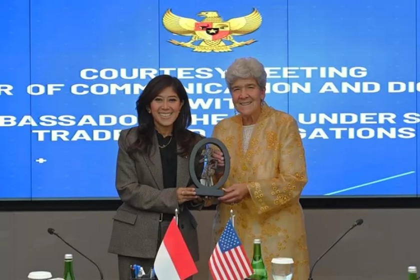 Meutya Hafid & Marisa Lago