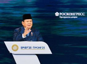 President Prabowo Subianto at Spief 2025