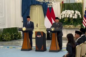 Anwar Ibrahim - image source: KOMPAS.com/ADHYASTA DIRGANTARA