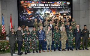 Indonesia−U.S. launch 2025 Super Garuda Shield, Image source: US Embassy Jakarta