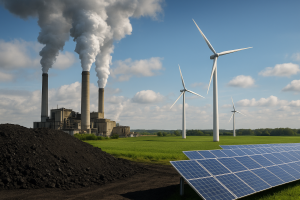 Fossil fuels v/s renewable energy